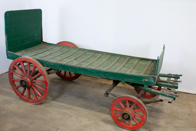 Platte brouwerswagen, Karrenmuseum Essen